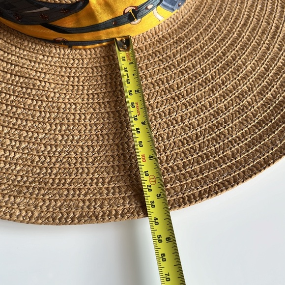 100% Natural Straw Summer Sun hat for Women, Wide Brim - Picture 4 of 6